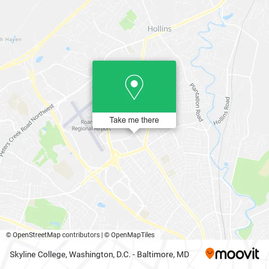 Mapa de Skyline College