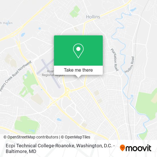 Ecpi Technical College-Roanoke map