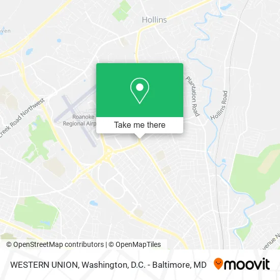 Mapa de WESTERN UNION