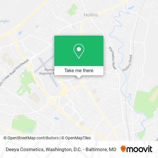 Mapa de Deeya Cosmetics