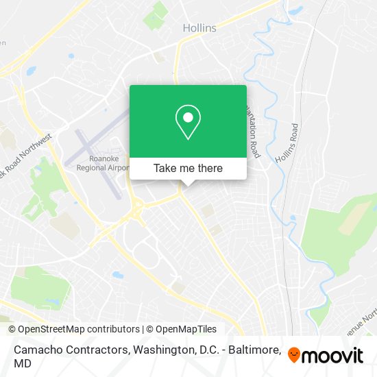 Camacho Contractors map