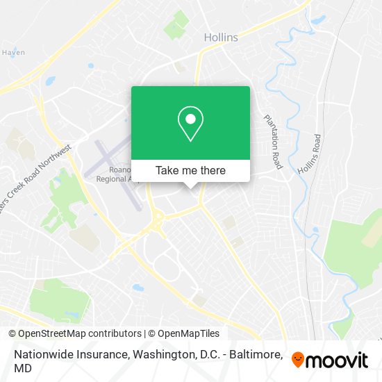 Nationwide Insurance map
