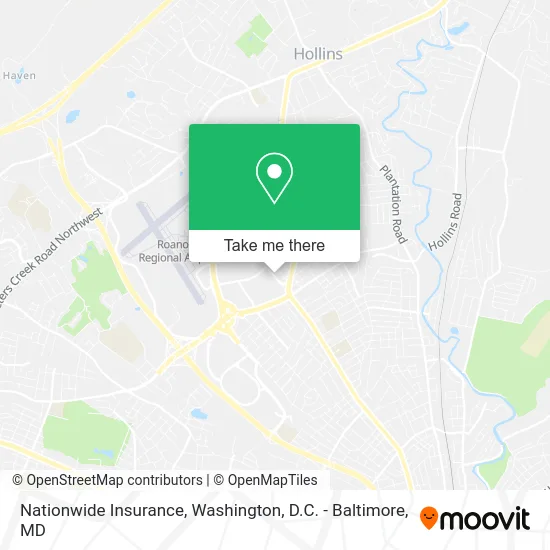 Nationwide Insurance map