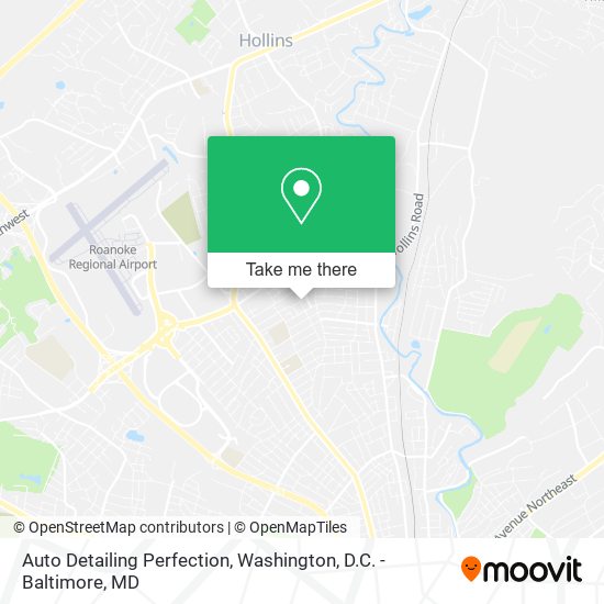 Auto Detailing Perfection map