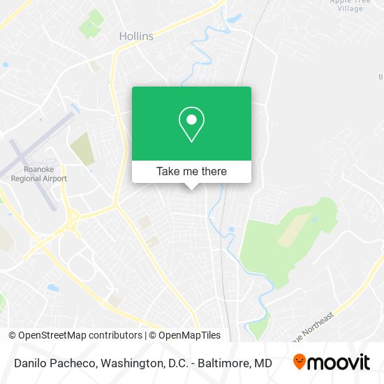 Danilo Pacheco map