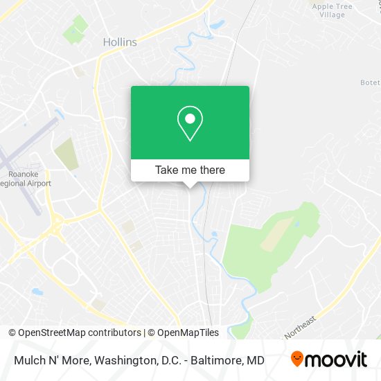 Mulch N' More map