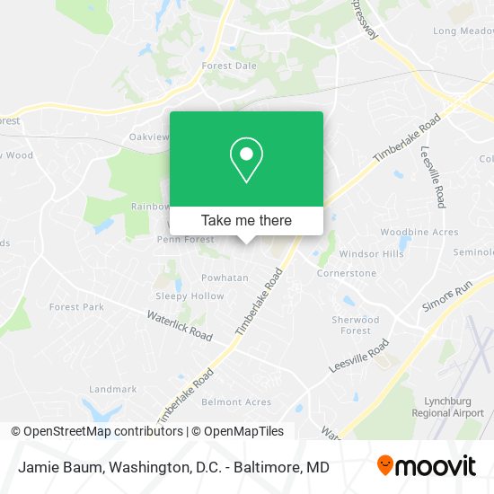 Jamie Baum map