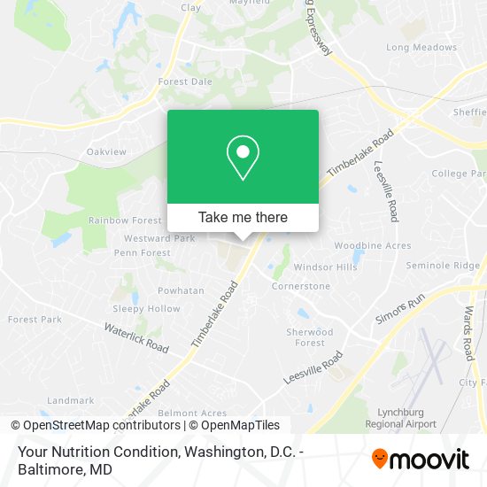 Mapa de Your Nutrition Condition