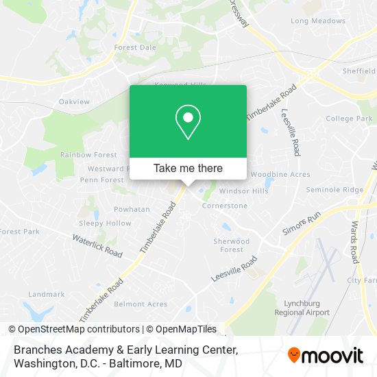 Branches Academy & Early Learning Center map