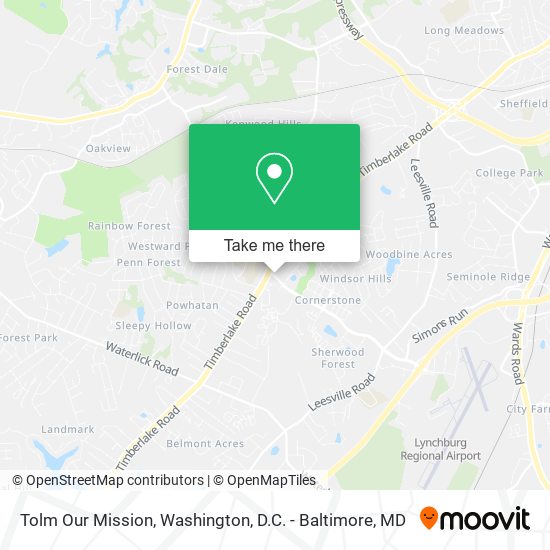 Mapa de Tolm Our Mission