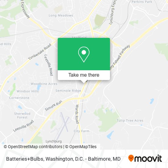 Mapa de Batteries+Bulbs