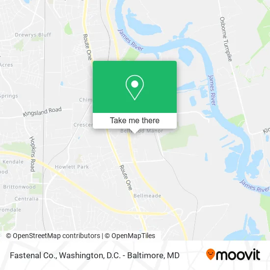 Fastenal Co. map