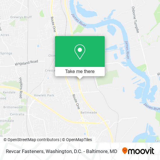 Mapa de Revcar Fasteners