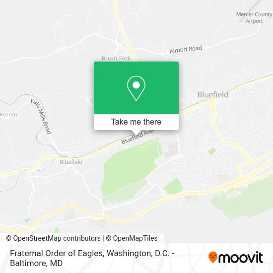 Fraternal Order of Eagles map