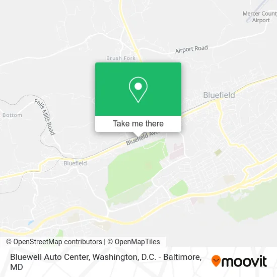 Bluewell Auto Center map