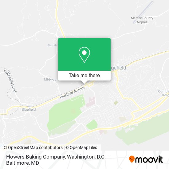 Flowers Baking Company map