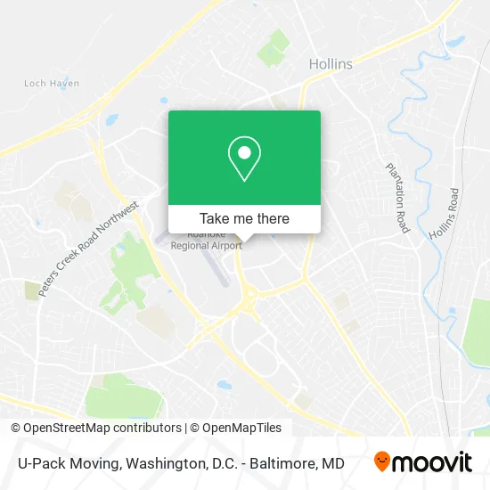 U-Pack Moving map