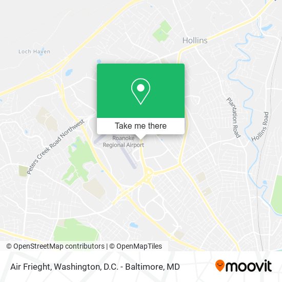 Air Frieght map