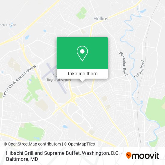 Hibachi Grill and Supreme Buffet map