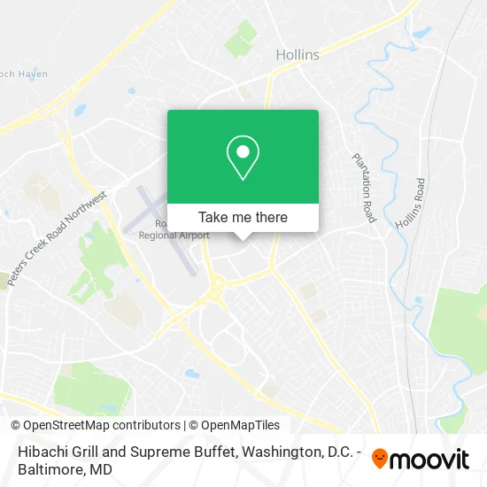 Mapa de Hibachi Grill and Supreme Buffet