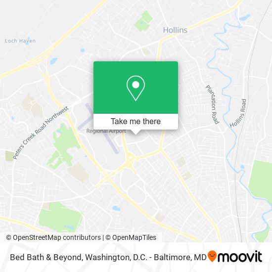 Bed Bath & Beyond map