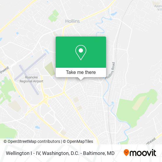 Mapa de Wellington I - IV