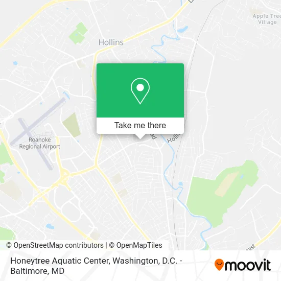 Honeytree Aquatic Center map