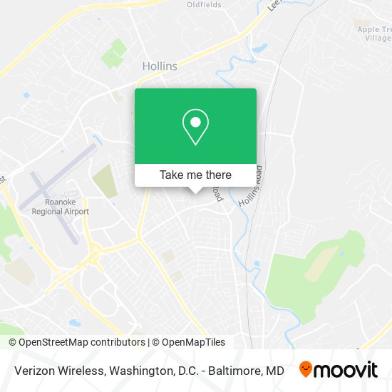 Verizon Wireless map