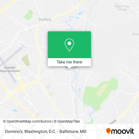 Domino's map