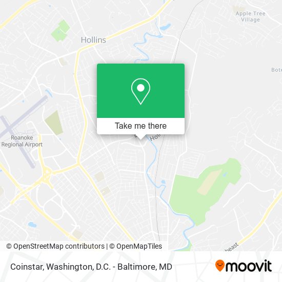 Coinstar map