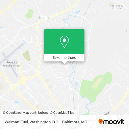 Walmart Fuel map