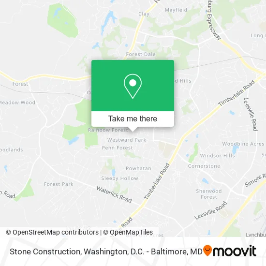 Stone Construction map