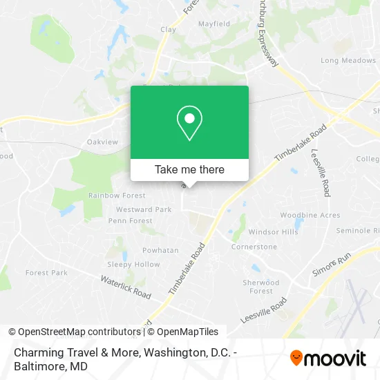 Mapa de Charming Travel & More