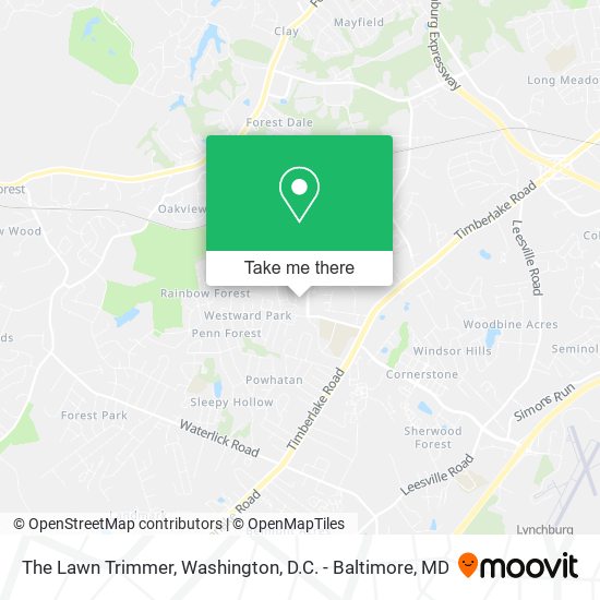 The Lawn Trimmer map