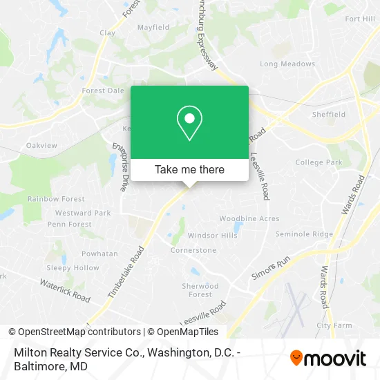 Milton Realty Service Co. map