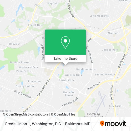 Credit Union 1 map