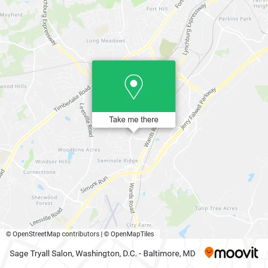 Sage Tryall Salon map