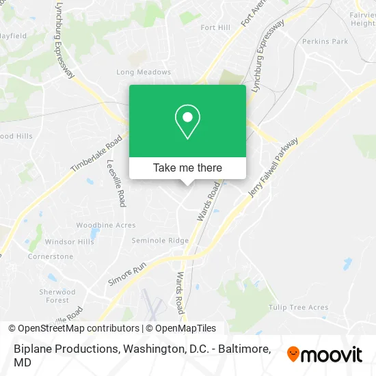 Biplane Productions map
