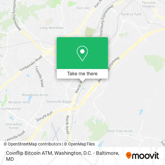 Coinflip Bitcoin ATM map
