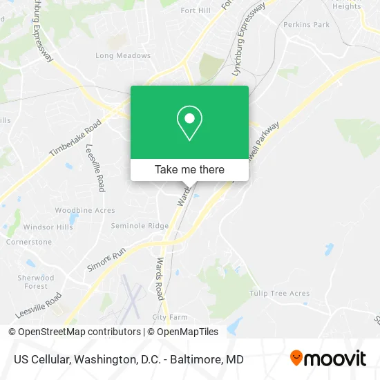 US Cellular map