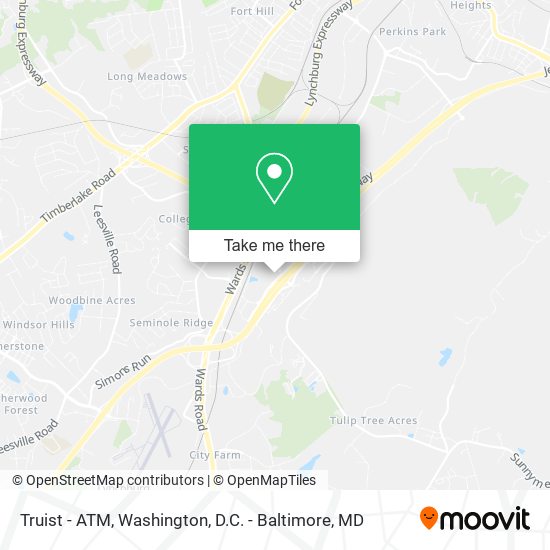 Truist - ATM map
