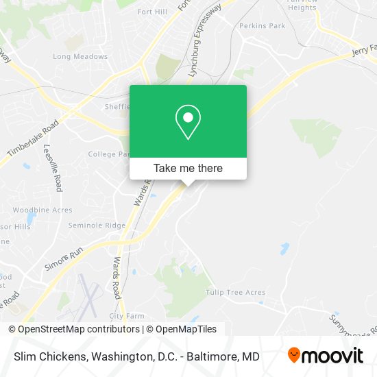 Mapa de Slim Chickens