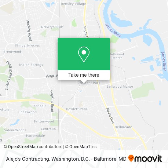 Mapa de Alejo's Contracting
