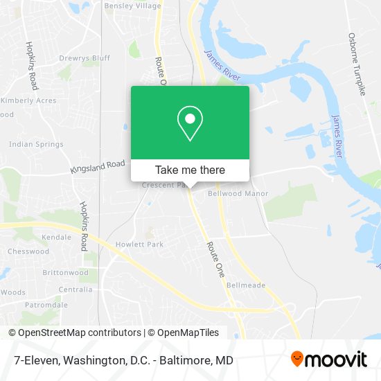 Mapa de 7-Eleven