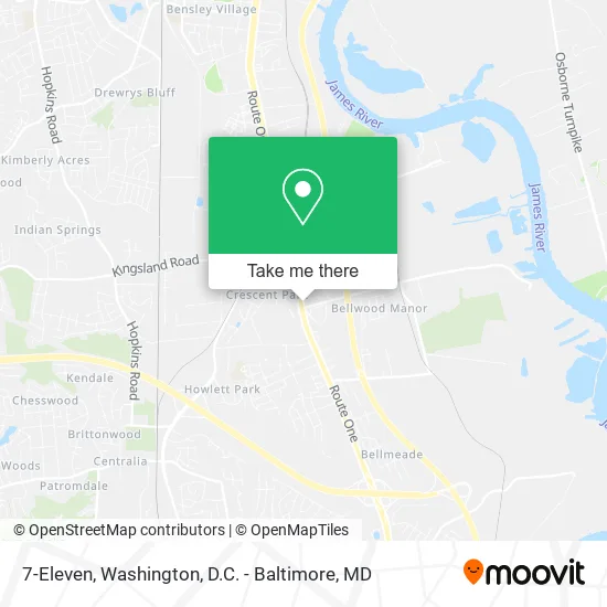 7-Eleven map