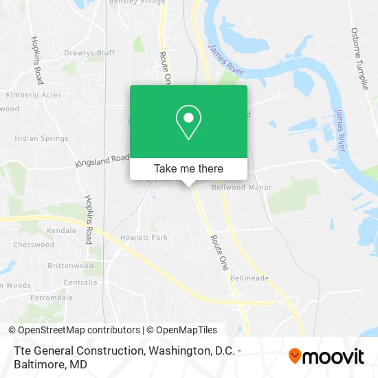 Tte General Construction map