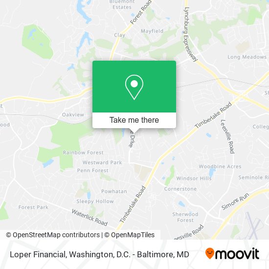 Loper Financial map