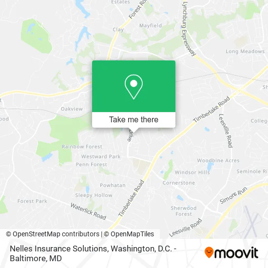 Nelles Insurance Solutions map