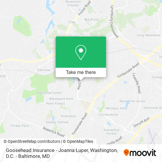 Mapa de Goosehead Insurance - Joanna Luper