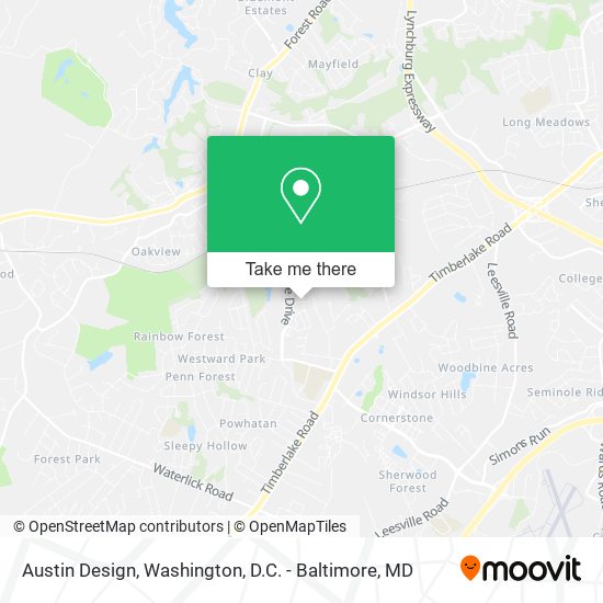 Austin Design map